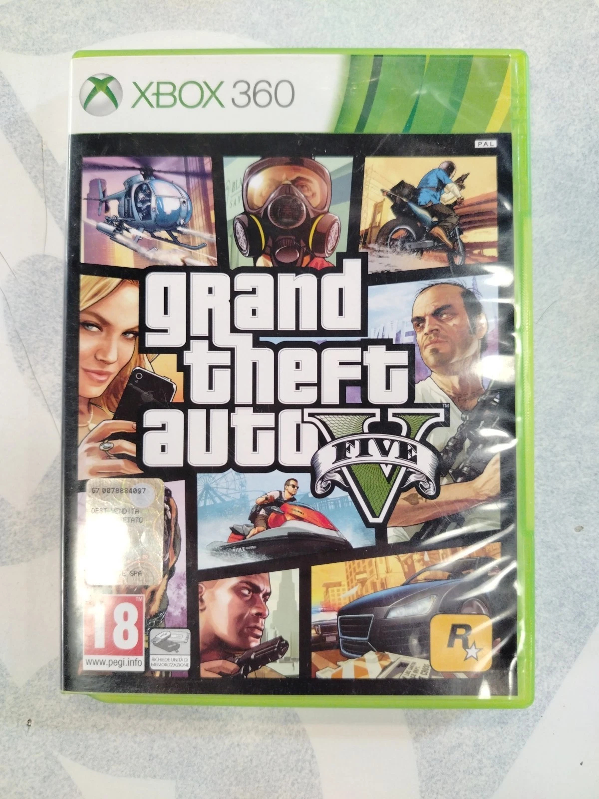 Grand Theft Auto V GTA 5 Xbox 360 Microsoft Buone Condizioni